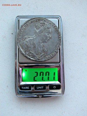 Рубль 1726 портрет в лево - 1uKLPPPc_to