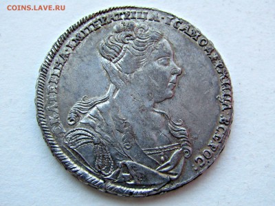 Рубль 1726 портрет в лево - y5XAaAQmqtI