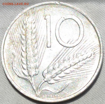 Италия 10 лир 1967 ; 1951 год .18. 02. 2018. в 22 - 00. - DSC_0252