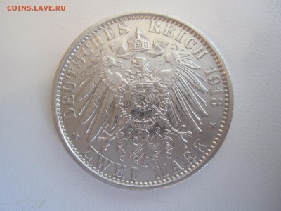 Германия, 2 марки 1913 с 1000 руб. до 18.02.18 20.00МСК - IMG_3438.JPG