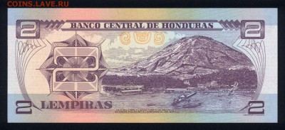 Гондурас 2 лемпира 2008 unc 22.02.18 22:00 мск - 1