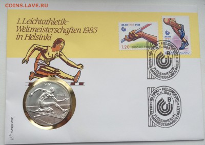 КПД Финляндия 50 марок 1983 Чемпионат мира легкая атлетика - IMG_3052.JPG