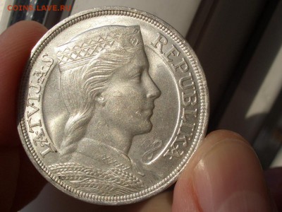 Латвия -5 лат 1931 г. - UNC - №2 - 22.02.2018-22.00 Мск. - 5 lati 1931 (21).JPG