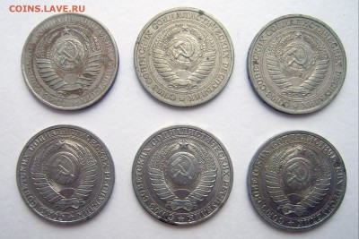 Годовые рубли 1983, 1977, 1984, 1985, 1961, 1965 до 18.02. - Годовики-2