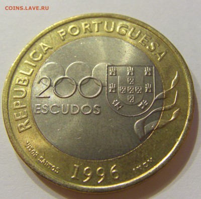 200 эскудо 1996 олимпиада Португалия №2 22.02.18 22:00 - CIMG2716.JPG