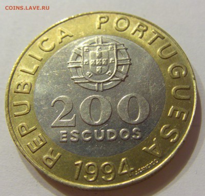200 эскудо 1994 Лиссабон Португалия №1 22.02.18 22:00 - CIMG2736.JPG