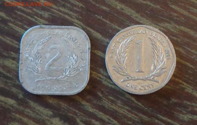 ВОСТ. КАРИБЫ - наб. 1 и 2ц круглая и квадратная 23.02, 22.00 - Вост. Карибы набор 1ц, 2ц