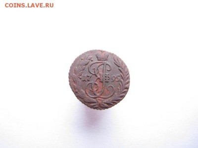 Полушка 1795 б.б Оценка - 111