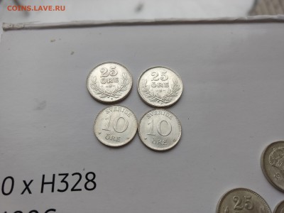 Швецмя 25 и 10 эре 1941 (4шт.) в блеске ФИКС до 19.02 - IMG_20180218_101745931