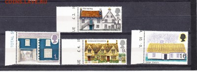 Великобритания 1970 здания 4м - 377