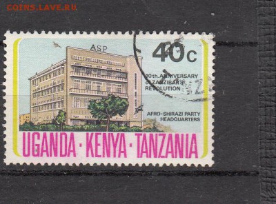 Кения Уганда Танзания 1974 1м 40с - 744