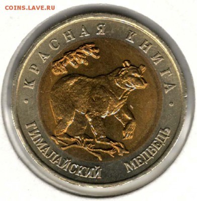 КК, 50 руб 1993, Медведь. С 700. До 19.02 - 003