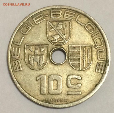 10 сантимов 1939 года - Бельгия - BELGIE-BELGIQUE 20.02.2018 - 1939...