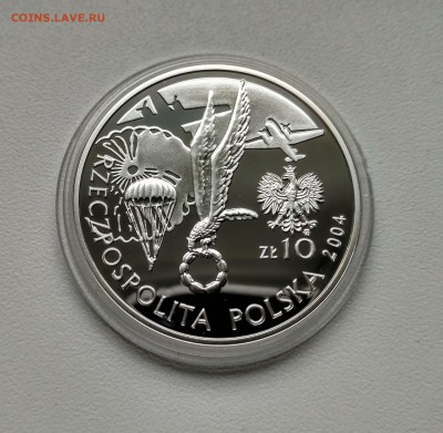 ПОЛЬША,10 злотых 2004г(генерал С.Сосабовский)!до 20.02.2018 - 11 ноября 003