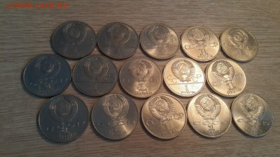 Коллекция юбилейных монет СССР (67 монет) - 20180217_114909