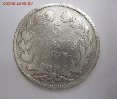 5 франков Франция 1837 до 21.02.18 - IMG_6623.JPG