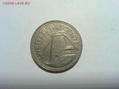 25 центов Барбадоса, 1980г., до 21.02.2018г. - IMG_20180128_124717_thumb