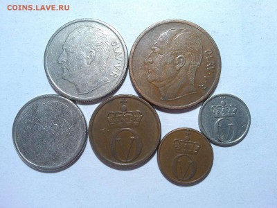 6 монет Норвегии, 60-е годы, до 21.02.2018г. - IMG_20180128_150439_thumb