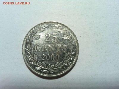 25 центов Либерии, 2000г., до 21.02.2018г. - IMG_20180128_151558_thumb