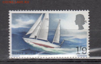 Великобритания 1967 1м яхта - 750