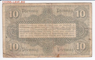 Нотгельд-Блайхероде 10 пфеннигов 1918 г. до 25.02 в 22.00 - IMG_20180219_0017