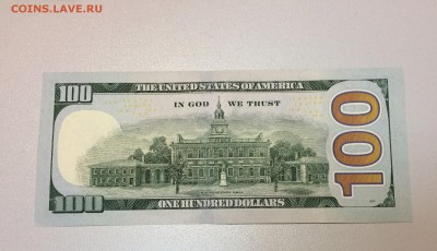 100 долларов США со звездочкой в номере на оценку - IMG_1497.JPG