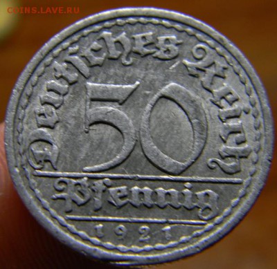 50 пфенниг 1921 - DSCN4036.JPG