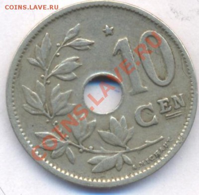 Бельгия 10 сантимов 1930 г.До 7.04.11 г. 20-00 МСК. - 10 сантимов 30 1