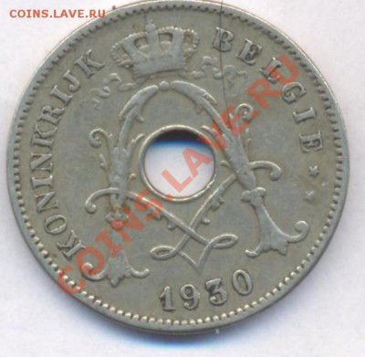 Бельгия 10 сантимов 1930 г.До 7.04.11 г. 20-00 МСК. - 10 сантимов 30