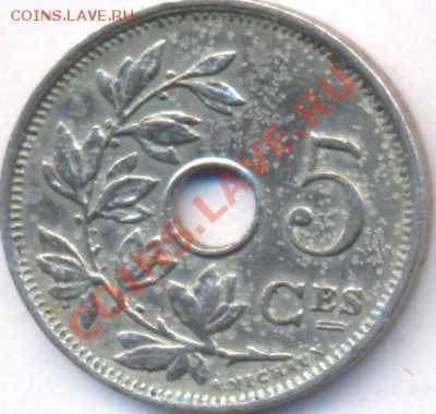 Бельгия 5 сантимов 1928 г.До 7.04.11 г. 20-00 МСК. - 5 сантимов 28.1