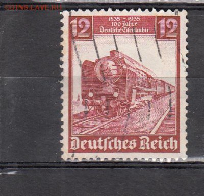 Германия Рейх 1935 паровозы 1м 12п - 766