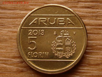 Аруба Нидерландская 5 флоринов 2013 до 22.02.18 в 22.00 М - IMG_0694.JPG