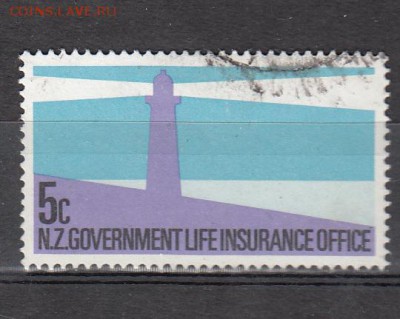 Новая Зеландия 1981 маяки 1м 5с - 788