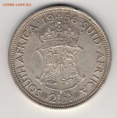 2 шиллинга 1956 до 26.02 в 22.00мск (Е325) - 5-юа56а