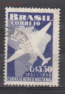 Бразилия 1956 авиация 1м - 796
