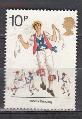 Великобритания 1976 1м 10п - 828