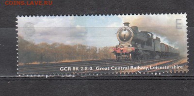 Великобритания 2004 паровоз 1м - 843