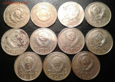 3 копейки 1930-57г. 11шт.До 25.02.2018 в 22.00 - 20180221_191131-1