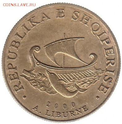 Албания 20 леке 2000 до 23.02 в 22.00 - мт6