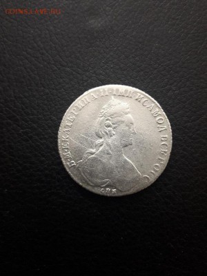 Рубль Екатерины II 1780 год СПБ И.З.До 25.02.18 в 22 мск - GxGdV0Vs5mI
