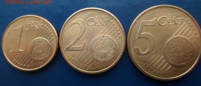1,2 и 5 центов Греция до 25.02. - евроценты
