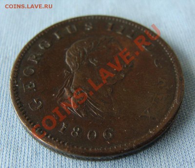 2 пенни 1806 сохр. - до 09.04.11 в 22. - полпенни 1806-1