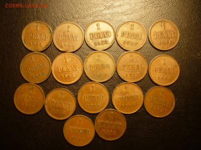 русская Финляндия пенни 1901-1917, 10п1876, 2коп OST - P1090631.JPG
