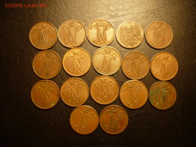русская Финляндия пенни 1901-1917, 10п1876, 2коп OST - P1090633.JPG