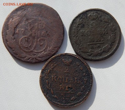 2 КОПЕЙКИ 1766(перечекан),1817 АМ,1810 до 26.02.18 - DSCN8783.JPG