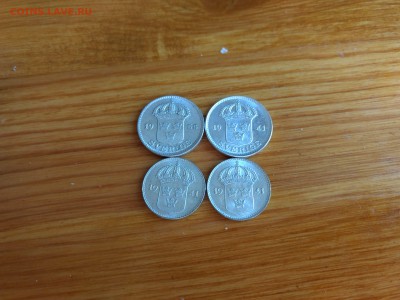 Швеция 25 и 10 эре 1941 (4шт.) отличные ФИКС до 26.02 - IMG_20180224_110121016