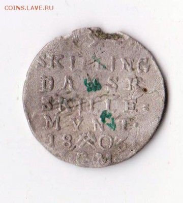 1 Skilling 1803 года до 28.02 в 22-30 - 026