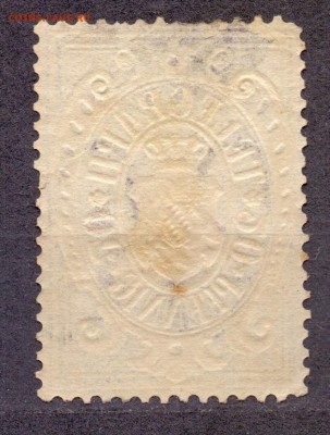 Германия, 1876год, телеграфная марка, до 28.02.18 22:00 МСК - бавария 1876 телеграфная марка2