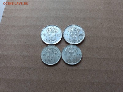 Швеция 25 и 10 эре 1937-1940 (4шт.) ФИКС до 27.02 - IMG_20180225_100817885