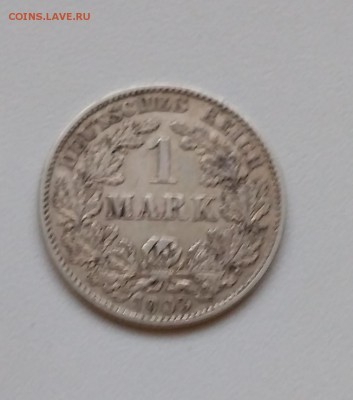 ГЕРМАНСКАЯ ИМПЕРИЯ,1 марка 1903г( двор G )!до 27.02.2018 - IMG_20180224_173140